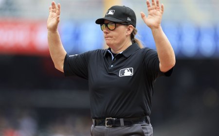 MLB史上首位女性裁判誕生！　帕沃爾曾獲2大名將鼓勵