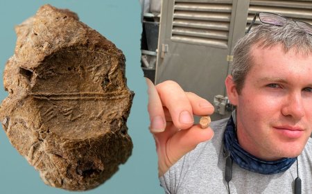 Rare biblical seal with ancient fingerprint found in debris from Jerusalem's Temple Mount