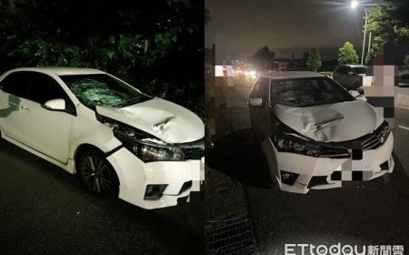 快訊／台中晚間死亡車禍！女行人遭撞重傷搶救無效亡