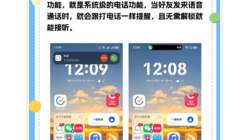 与系统原生电话体验如出一辙，企业微信鸿蒙 HarmonyOS 版现已支持 Call Kit