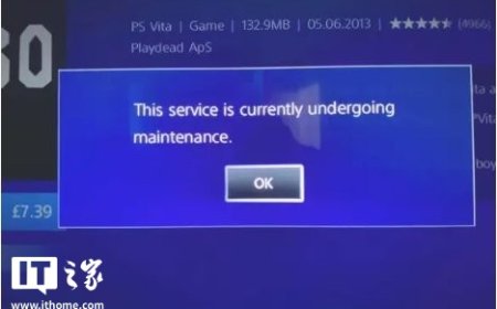 虚惊一场：索尼 PS3 商店中断 4 天后恢复运营