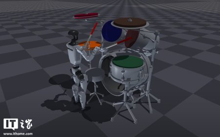 机器人鼓手能演绎摇滚、爵士等多风格曲目，节奏精准度超 90%