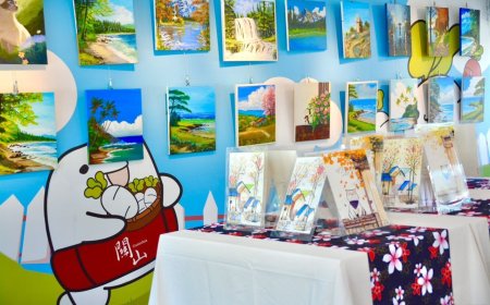 營造關山小鎮成為藝文之鄉　授課教畫畫學員感到好有成就感