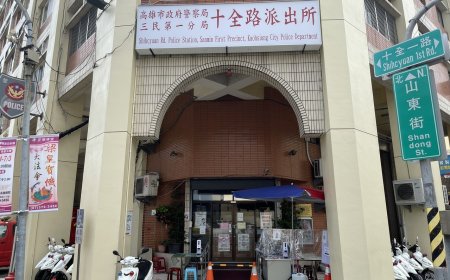 高雄十全停車風波　影印店老闆闖派出所開嗆...監視器還原經過