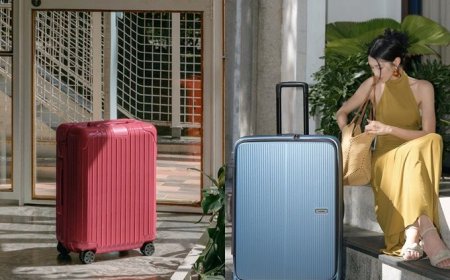 高顏值行李箱夢幻新色必收！RIMOWA石榴紅好仙美、CROWN灰藍色質感滿分