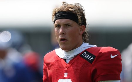 Giants' Jaxson Dart goes viral as New Jersey toll options leave rookie confused