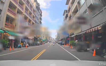 直擊高雄「三角錐展示街」　禁停花招百出...副分局長喊敦親睦鄰