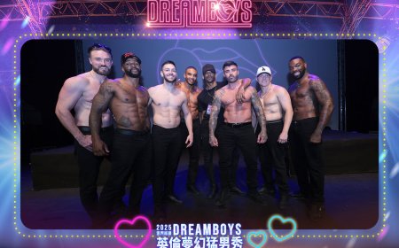 尺度大開放！英倫夢幻猛男「Dreamboys」台北場來了