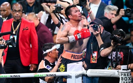 Manny Pacquiao astonishingly reaches new heights at age 46 as full WBC welterweight rankings released