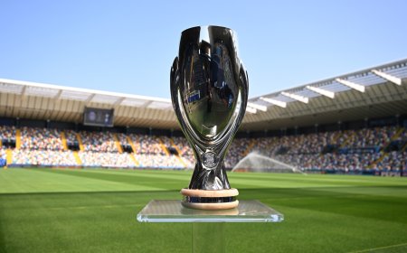 Where is the 2025 UEFA Super Cup being held? Tottenham face PSG in 25,000-seater stadium