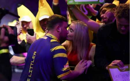 ‘She said yes’ – Luke Littler opens up on relationship on trip Down Under