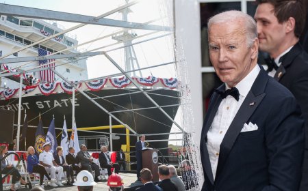 Unearthed emails reveal White House nixed Biden visiting ship because of 'how many steps were involved'