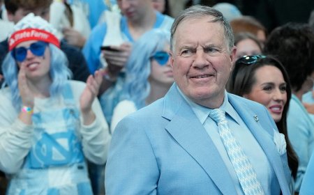 Tom Brady dishes on the 'challenge' for Bill Belichick in 1st season at North Carolina