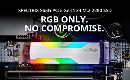 最快 RGB 游戏 SSD 登场：威刚 XPG S65G 最高读取 6000 MB/s、写入 5000 MB/s，2000GB 容量