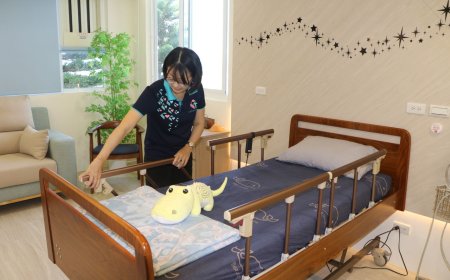 全國首創身障機構設安寧病房　愛維養護中心「曉明軒」用愛陪伴