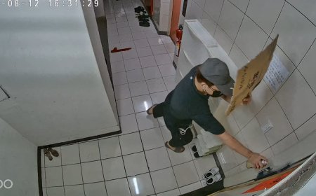 惡鄰「紙板遮臉」噴漆破壞電子鎖！側臉露餡全場傻：這是在螫啥