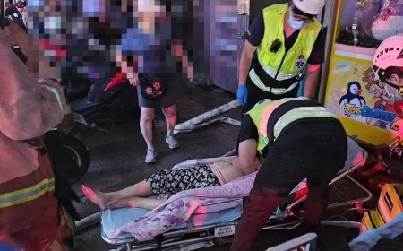 快訊／板橋牛肉麵店2樓火警！3人被救出　男屋主命危搶救中