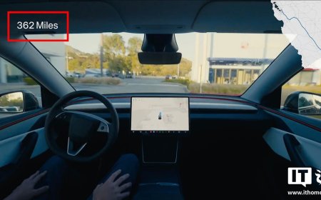 特斯拉发布 FSD 演示视频：旧金山到洛杉矶全程 580 公里零干预