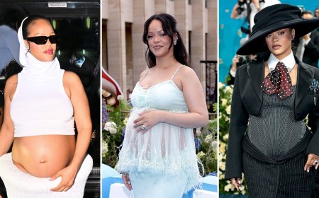 See Rihanna’s Best Bump-Baring Style Moments Ahead of Welcoming Baby No. 3