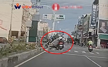 「人肉雄三」想轉就轉！2國中女雙載突鬼切　倒楣騎士撞上3傷