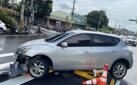 又被撞！彰化彰南路沿線行人庇護島　4個月被撞7次