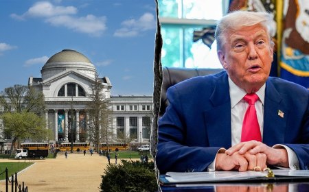 American history won't be displayed 'in a woke manner' at Smithsonian, Trump says