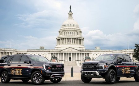 ‘Defend the Homeland’: DHS unveils striking new ICE fleet to boost recruitment, visibility