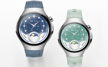 华为 WATCH 5 星河蓝、极光绿两款新配色官宣，今天下午亮相