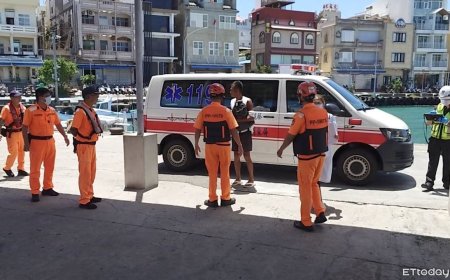 浪高2公尺照樣出勤！　海巡颱風天兩度赴小琉球送傷病患就醫