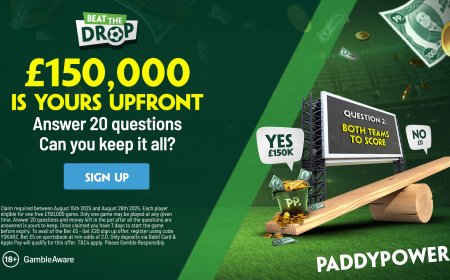 Beat The Drop £150k Jackpot with Paddy Power free-to-play game