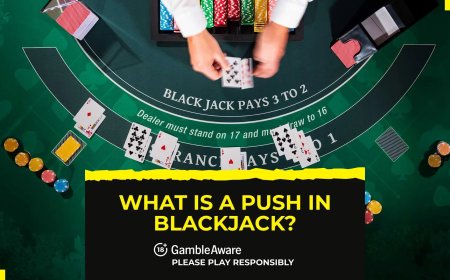 What is a push in Blackjack?