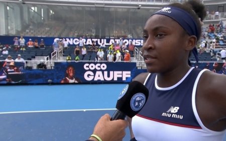 ‘I learned from it’ – Coco Gauff overtakes Serena Williams in impressive feat as she moves on