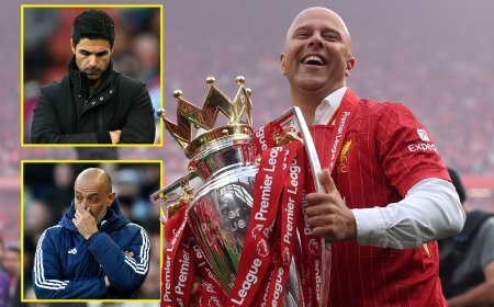 Arsenal to miss out on Premier League title again, Brentford to go down and Man City star is player to watch