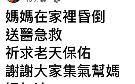 快訊／扁嫂吳淑珍「台南住處昏倒命危」　陳致中發聲了