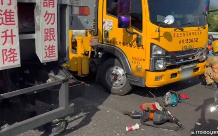 國道追撞防撞車！嘉義某國中棒球隊師生8傷　骨折、昏迷送醫搶救