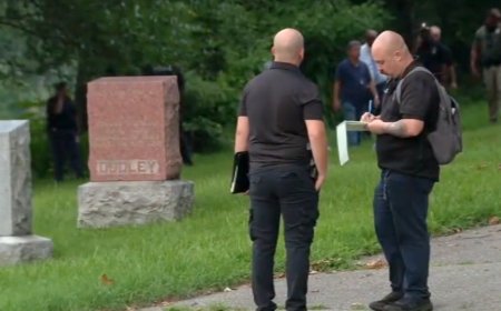 Teen's body found under suspicious circumstances at Detroit area cemetery prompts investigation
