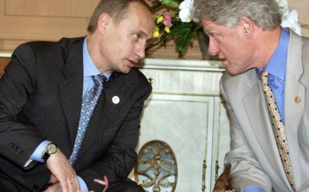 图集：普京与美国总统25年的交往历史