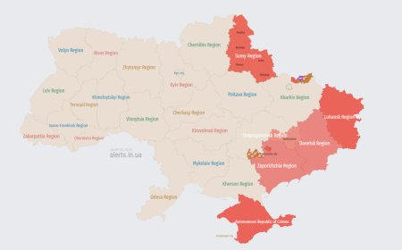 快訊／雙普會剛落幕！　烏克蘭東部「空襲警報狂響」