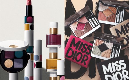 超吸睛！愛馬仕推出繽紛幾何彩妝、Dior限量塗鴉彩妝只在官網賣