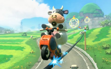 PETA Urges Nintendo to Remove ‘Mario Kart World’ Cow’s Nose Ring: ‘It’s-a Mean!’
