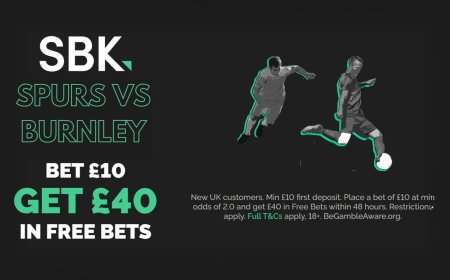 Tottenham vs Burnley: Celebrate the return of Premier League football with SBK’s welcome offer