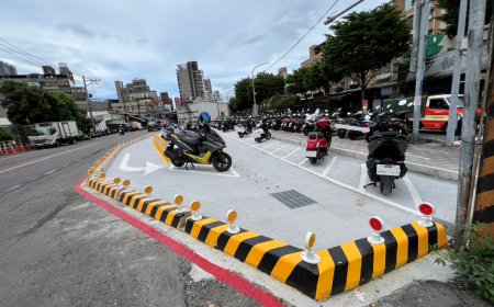 新北美樂地再+1！樹林博愛街公有地活化　141停車格免費開放