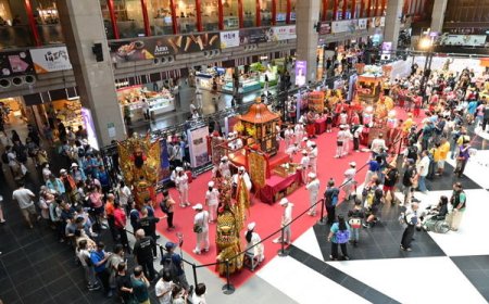 神將隨行！桃園景福宮開漳聖王神轎　首度進駐臺北車站