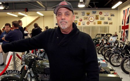 Billy Joel to close Long Island motorcycle shop, auction off collection due to brain disorder diagnosis