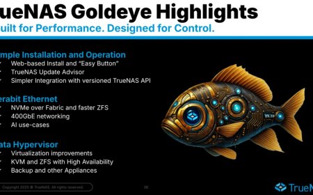 TrueNAS 25.10 预计 10 月发布：引入全新安装流程，支持 400GbE 网络