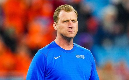 SMU coach calls ESPN rankings system 'rigged' after latest Football Power Index update