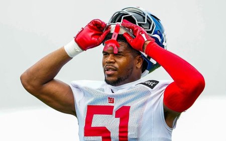 Giants rookie Abdul Carter says Jets knocking him down will be team's 'only highlight' this season