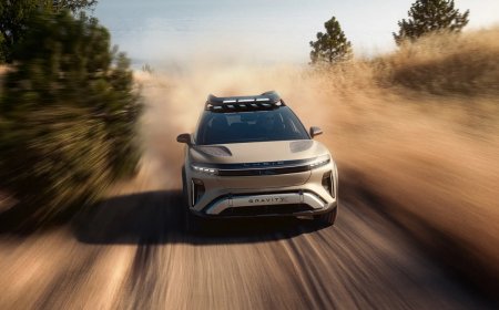 美造车新势力 Lucid 公布越野 SUV 概念车 Gravity X，引擎盖点缀地形图