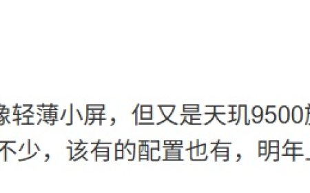 消息称某厂 6.3 英寸小屏机搭载天玑 9500 处理器，预计为荣耀新品