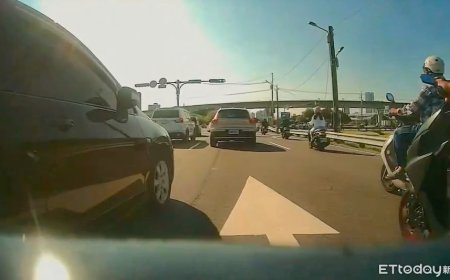 三重疏洪道騎士叭了一下　等紅燈竟遭3男下車圍毆！警2小時逮人